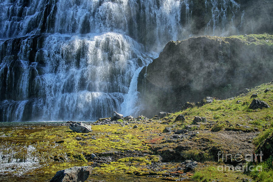 Beautiful Dynjandi waterfalls in Iceland Photograph by Patricia Hofmeester