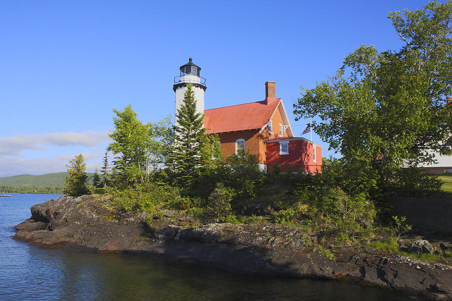 Eagle Harbor Lighthouse #1 Photograph by Gregory Scott