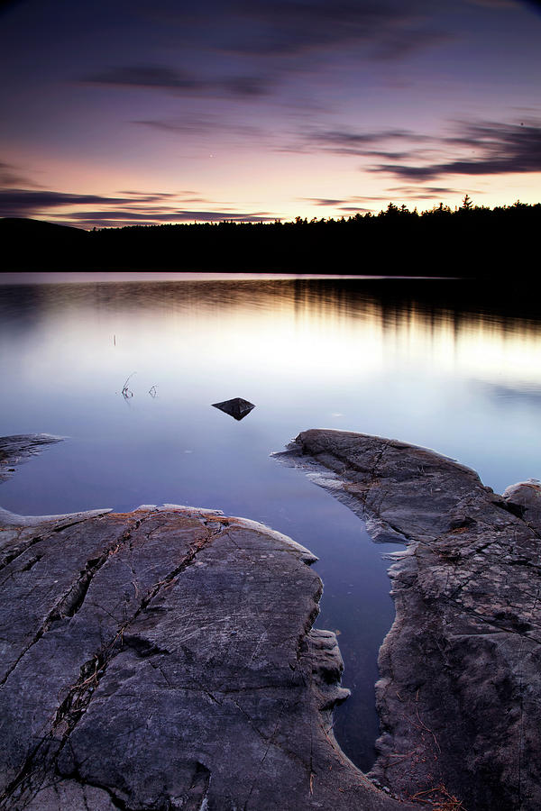 Eagle Lake at dusk 2 #1 Photograph by Alberto Audisio