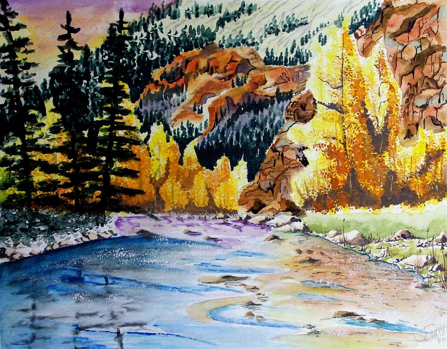 East Clear Creek #1 Painting by Jimmy Smith
