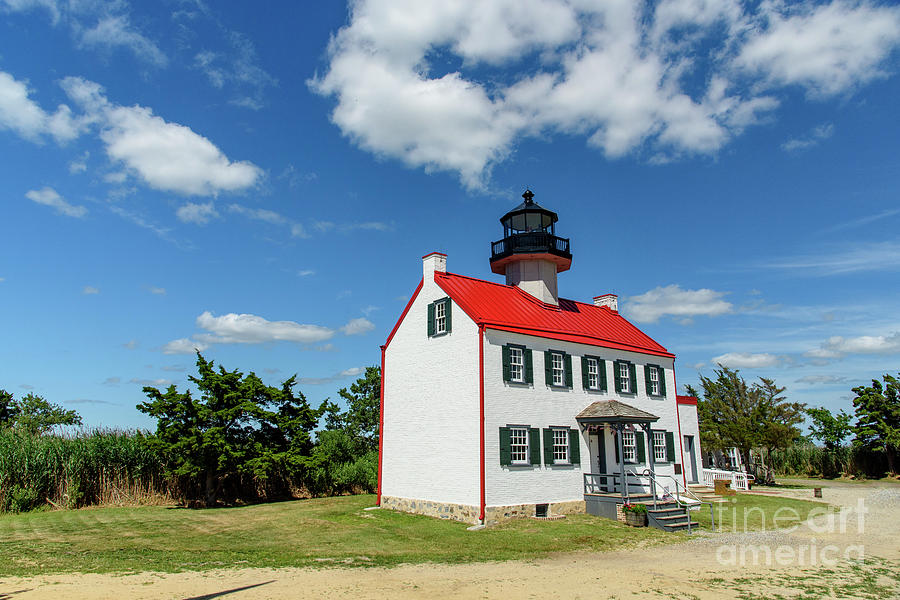 East Point Lighthouse #1 Photograph by Debra Fedchin