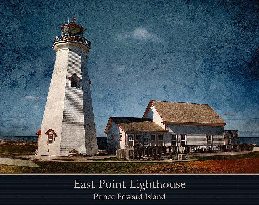 East Point Lighthouse #1 Photograph by WB Johnston