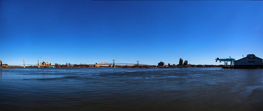 East River Panorama #1 Photograph by Robert Ullmann