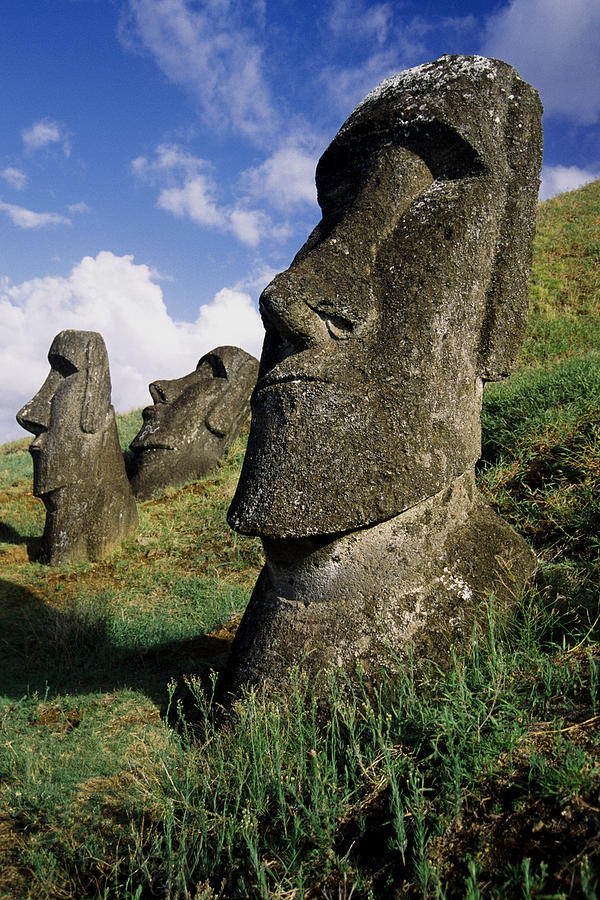 Easter Island Moai #1 Photograph by Michele Burgess