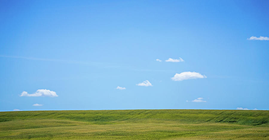 Eastern Washington state Landscapes and pastures on sunny day #1 Photograph by Alex Grichenko