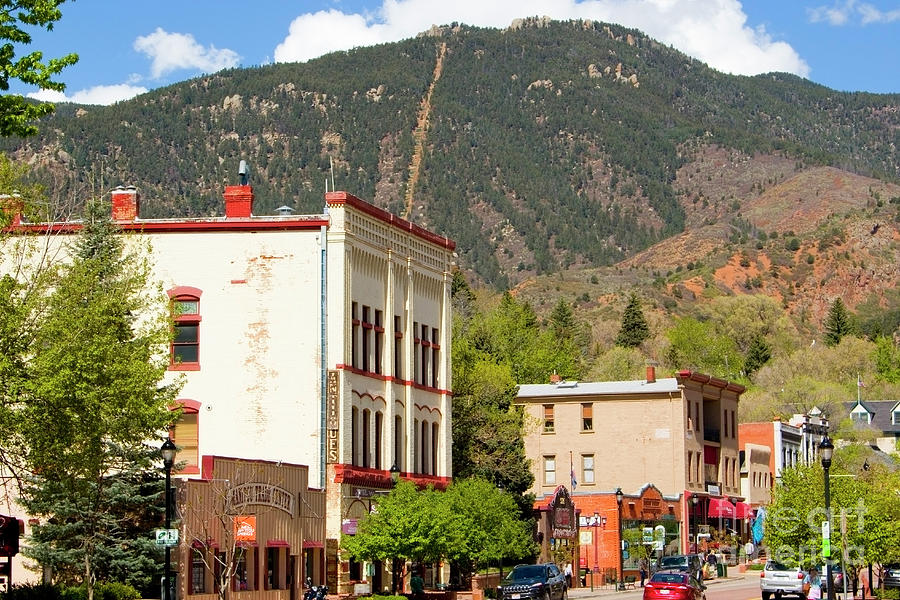 Eclectic Victorian Architecture in Manitou Springs Colorado #1 Photograph by Steven Krull