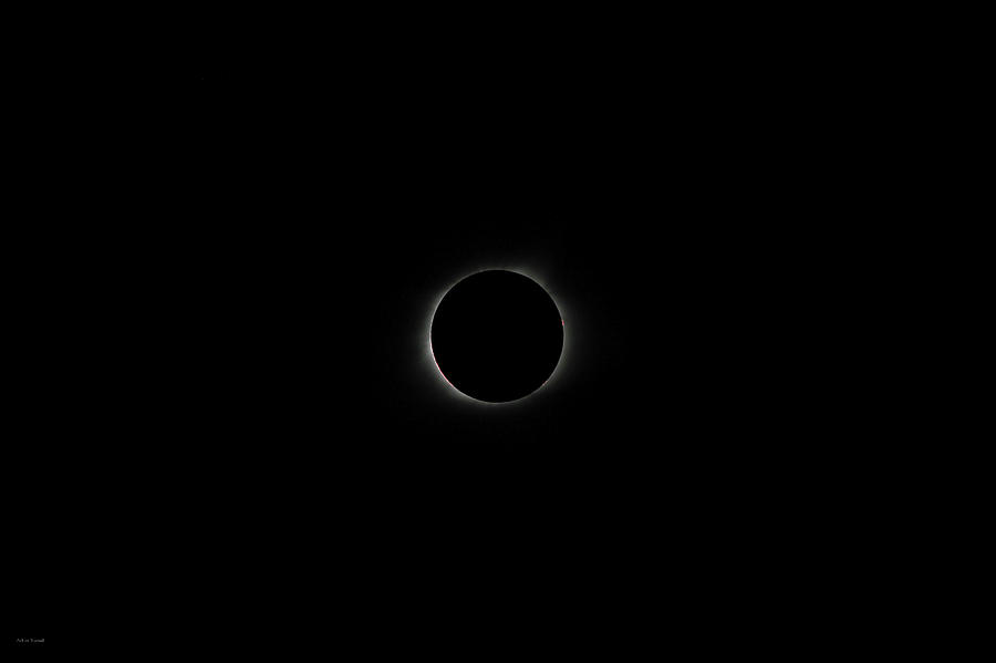 Moon Photograph - Eclipse 2017 by Ross Henton Moon Photograph - Eclipse 2017 by Ross Henton