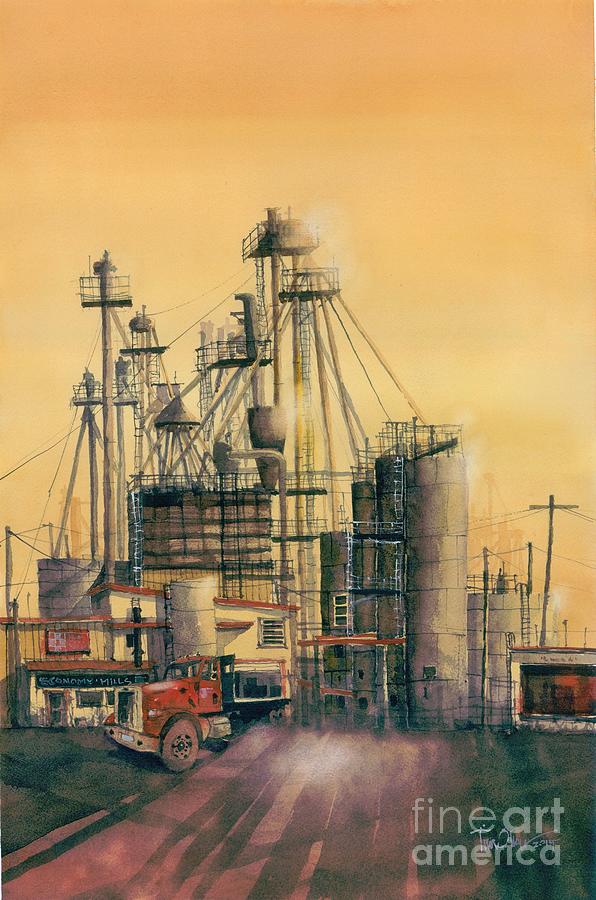 Economy Mills #2 Painting by Tim Oliver