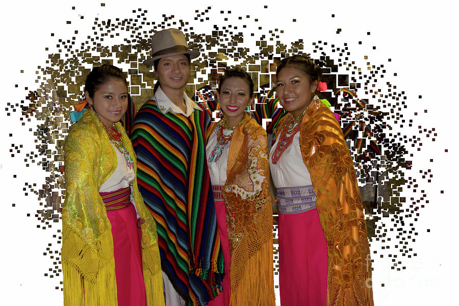 Ecuadorian Dance Troupe #1 Photograph by Al Bourassa
