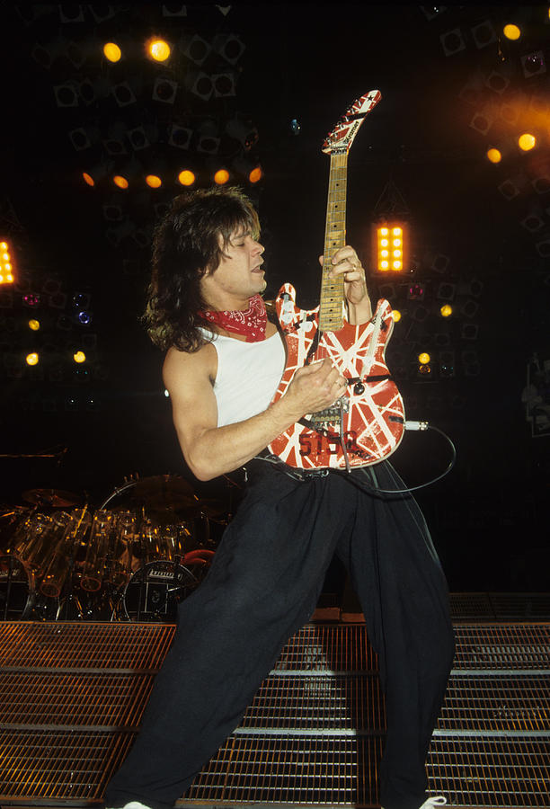 Van Halen Photograph - Eddie Van Halen by Rich Fuscia