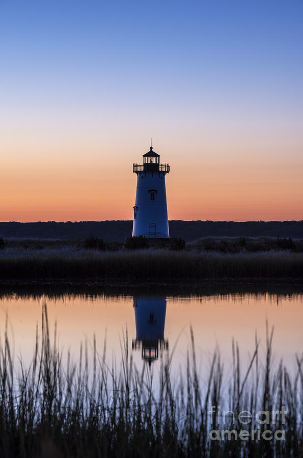 Landmark Photograph - Edgartown Light Sunrise #1 by John Greim