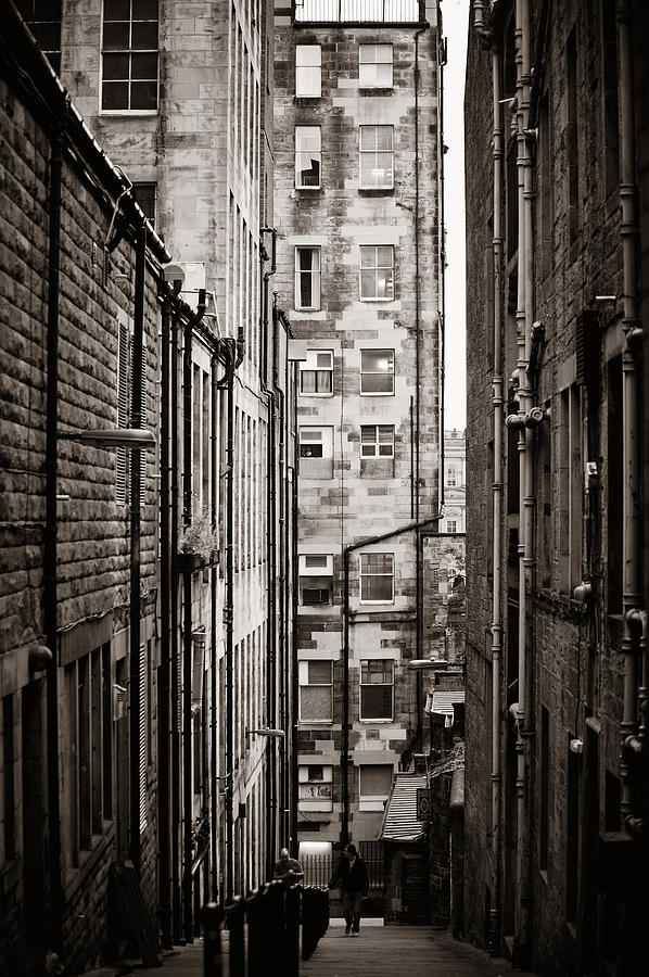 Edinburgh street #1 Photograph by Songquan Deng