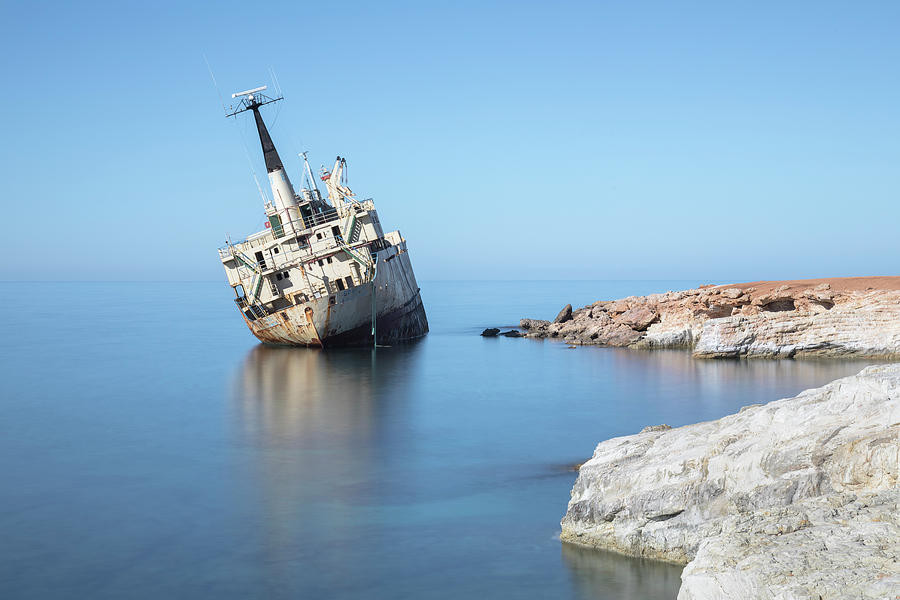 Edro III shipwreck - Cyprus #1 Photograph by Joana Kruse
