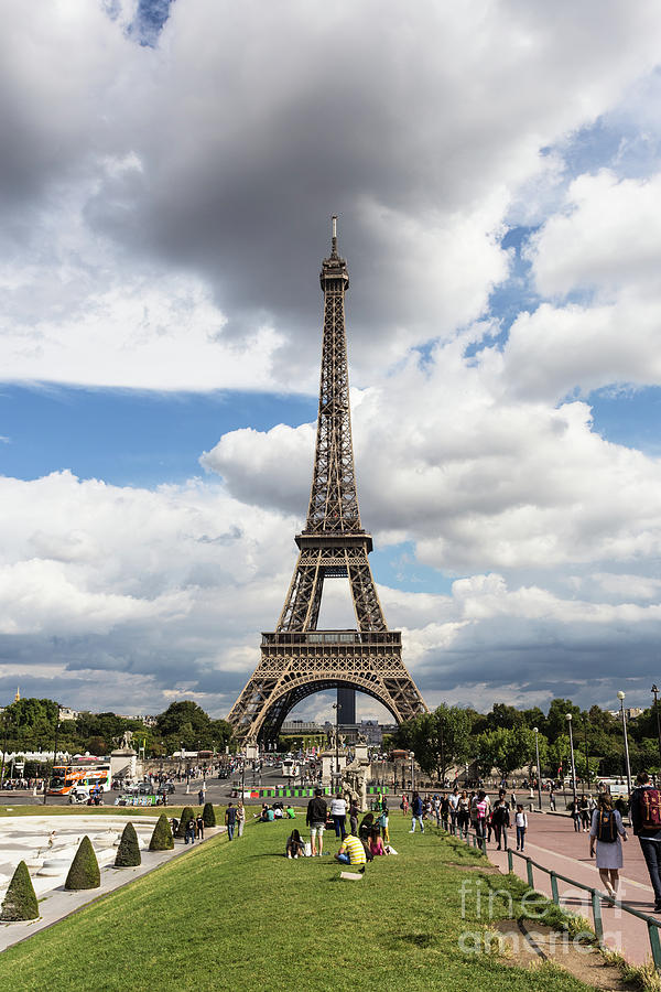 Effel Tower in Paris #1 Photograph by Didier Marti