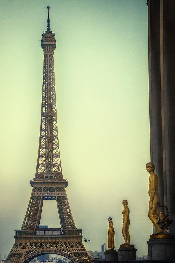 Paris Photograph - Eiffel Tower #1 by Andrew Soundarajan