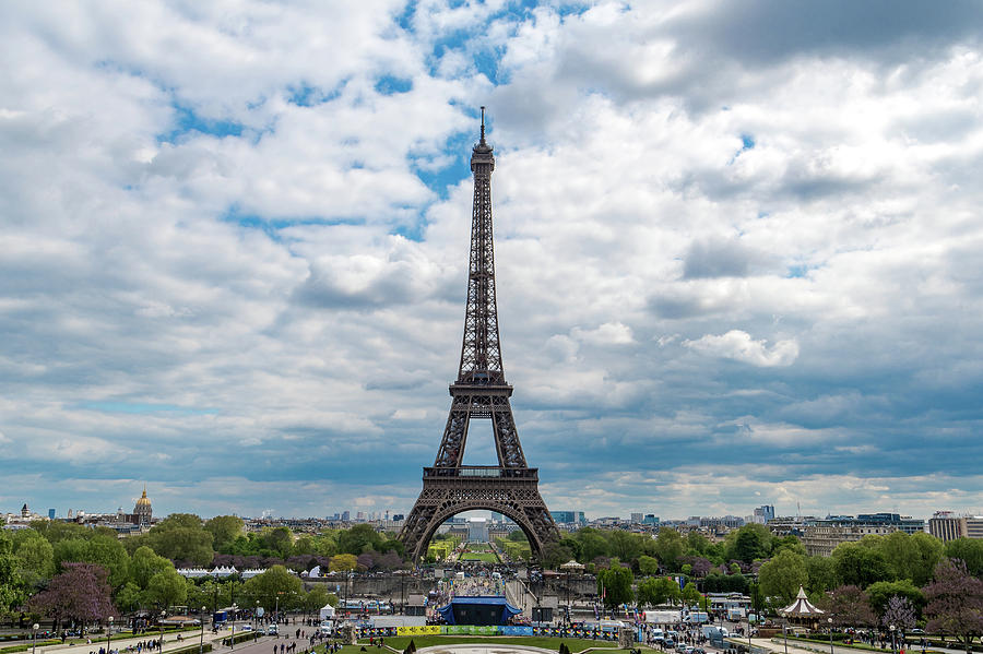 Eiffel Tower Pyrography by Javier Flores - Fine Art America