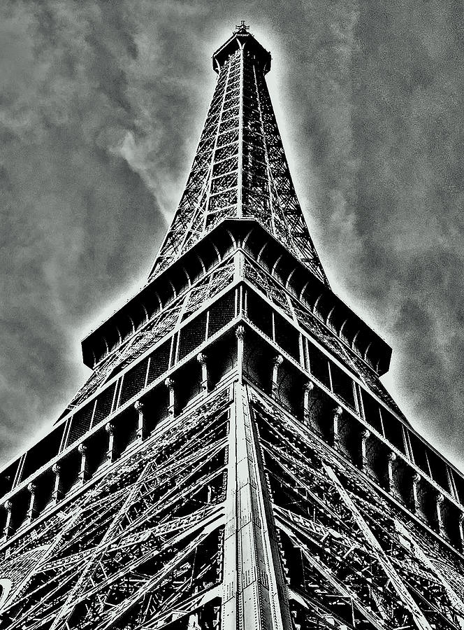 Eiffel Tower #1 Photograph by Juergen Weiss