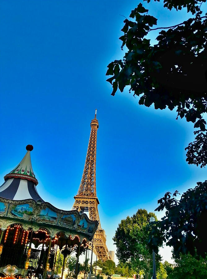 Eiffel Tower #1 Photograph by Mark J Dunn