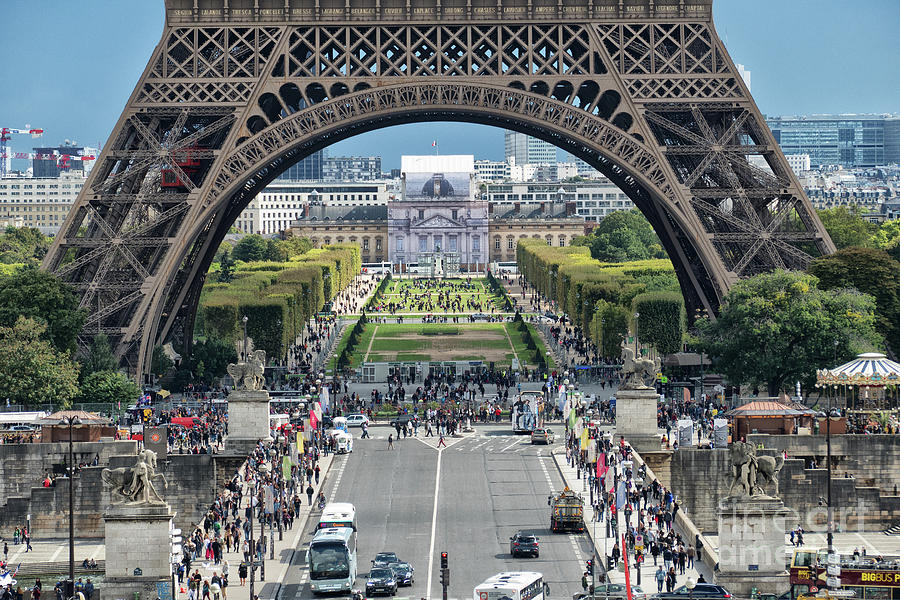 Paris Photograph - Eiffel Tower Paris #2 by Lynn Bolt