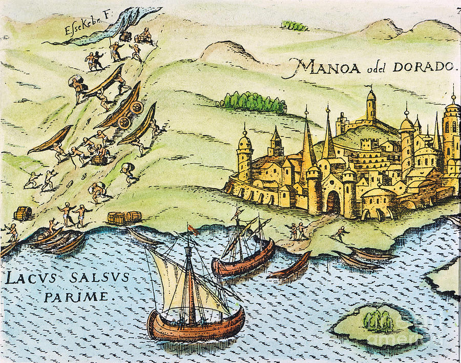El Dorado, 1599 #1 Photograph by Granger