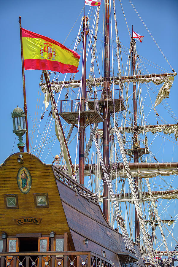El Galeon Andalucia #1 Photograph by Jack R Perry