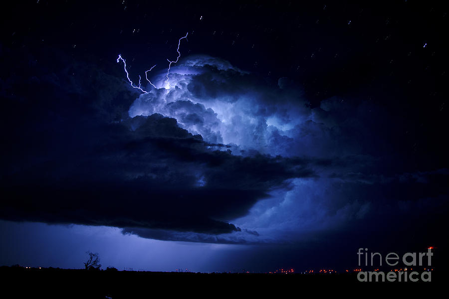 Electric Blue Photograph by Ryan Smith