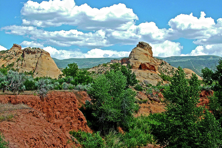 Elephant Toes Butte on Tour of the Tilted Rocks in Dinosaur National Monument, Utah #1 Photograph by Ruth Hager