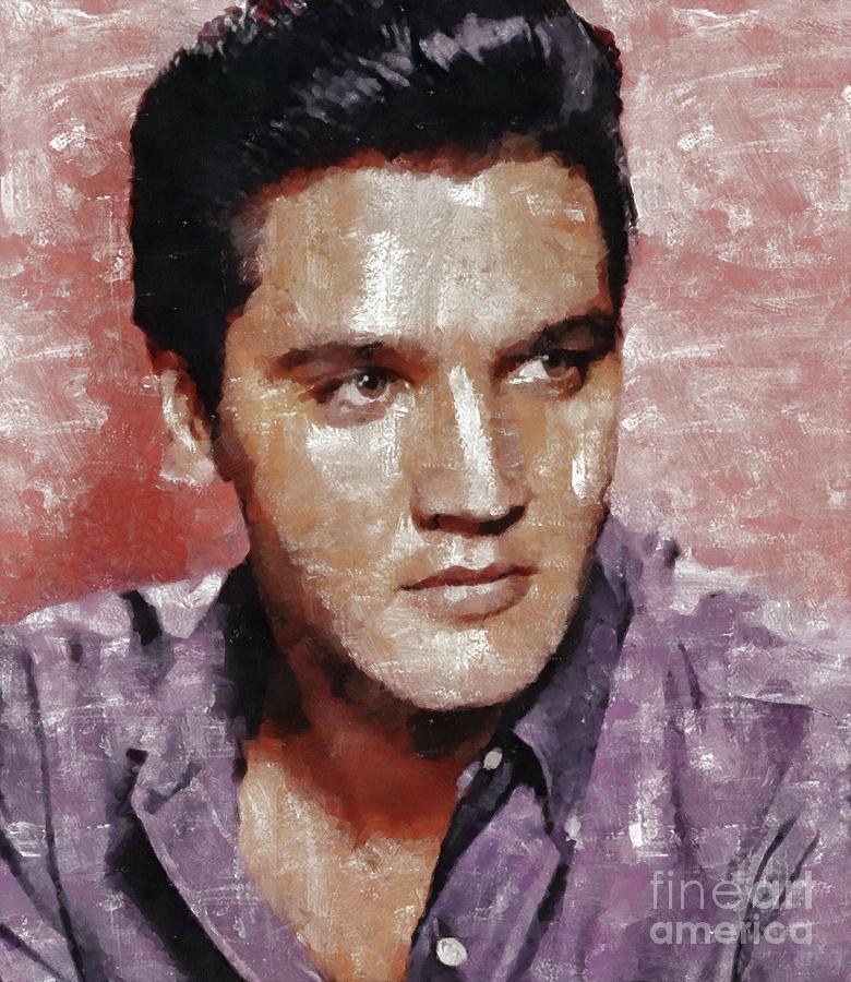 Elvis Presley, Legend Painting by Esoterica Art Agency - Pixels