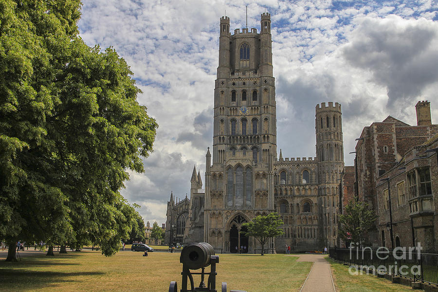 Medieval Ely cathedral Photograph by Patricia Hofmeester