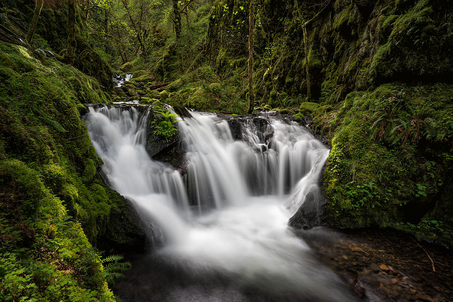 Emerald Falls #1 Photograph by Brian Bonham