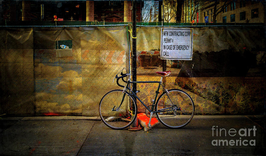 Emergency Bicycle #1 Photograph by Craig J Satterlee