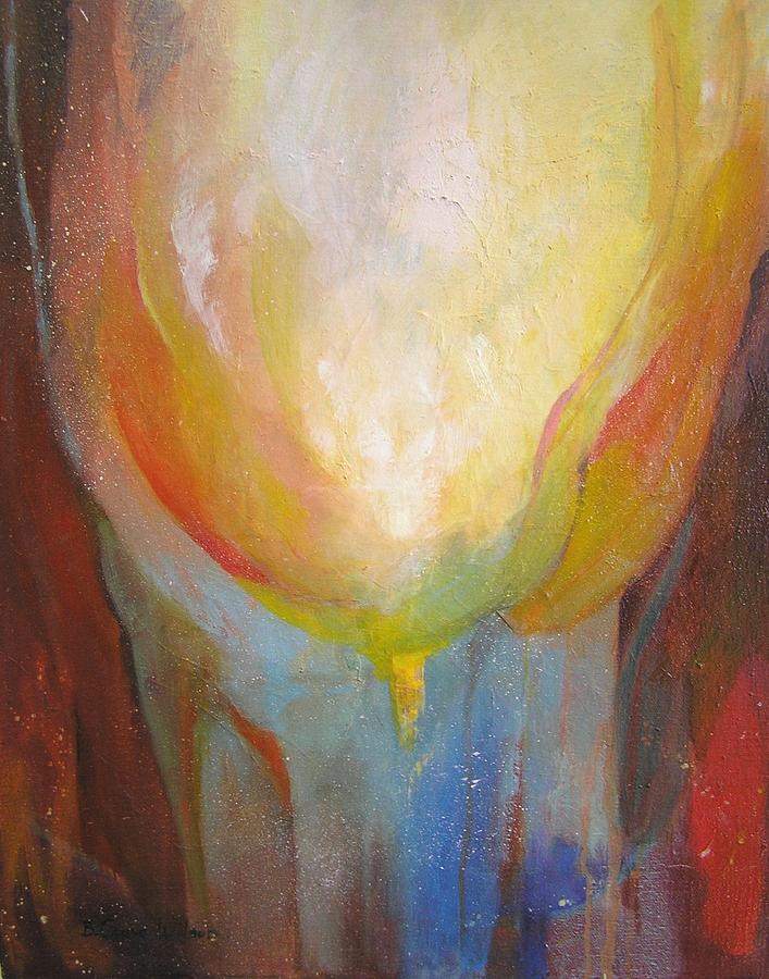 Abstract Painting - Emerging #1 by Barbara Couse Wilson