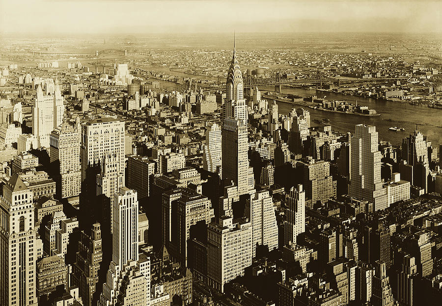 Empire State Building 1932 Photograph by Mountain Dreams