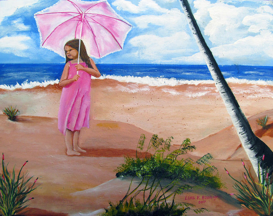 Beach Painting - Endless Summer by Luis F Rodriguez