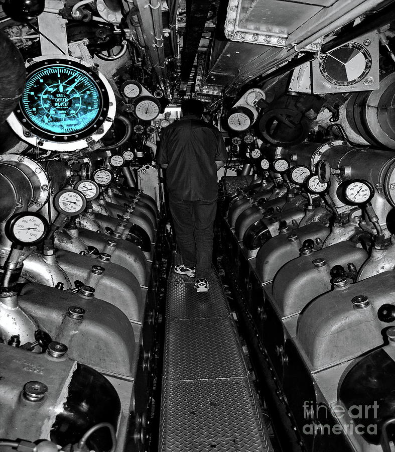 Engine Room SC #1 Photograph by Tim Richards