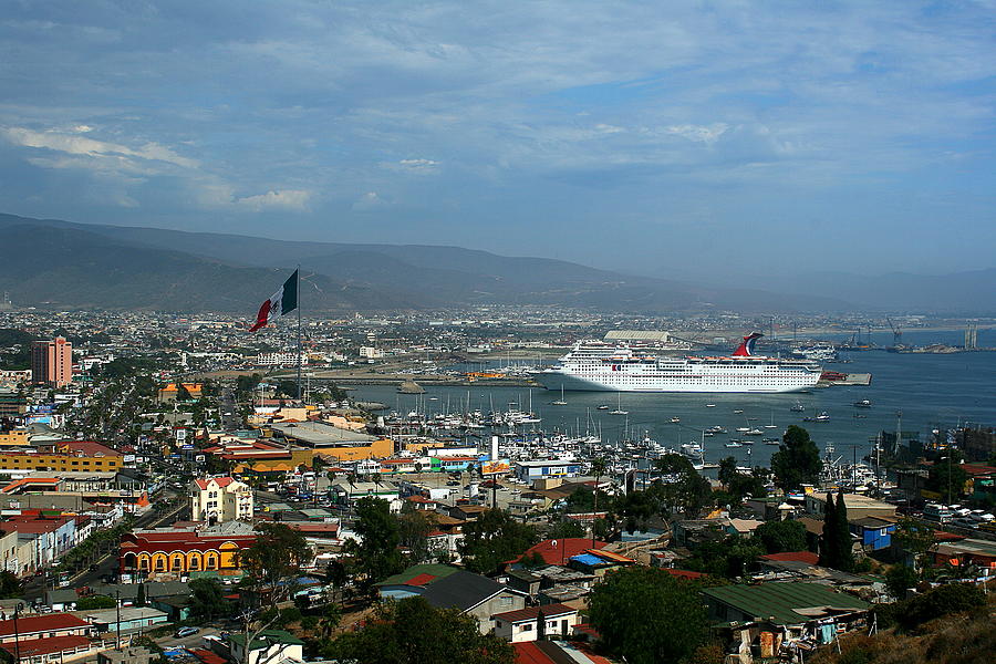 Ensenada Port of Call, Baja, MX Photograph by Robert McKinstry