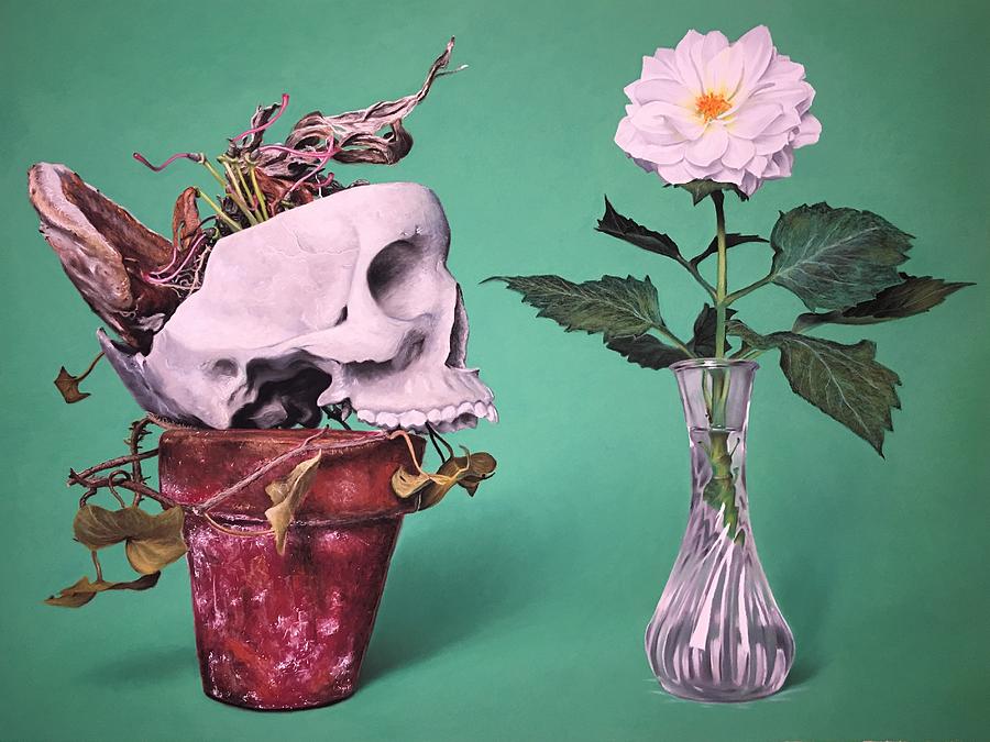 Skull Pastel - Envy by Brian Owens