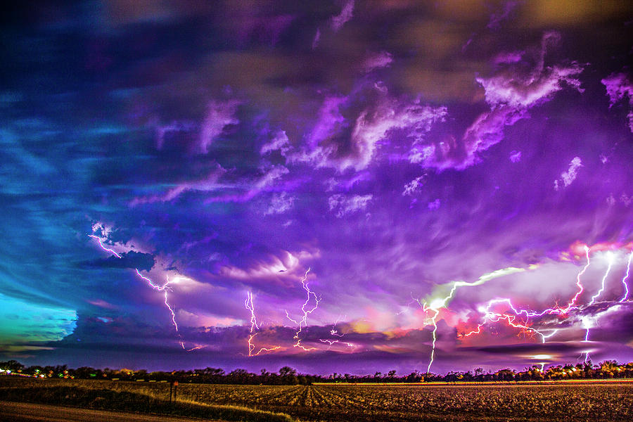 Epic Nebraska Lightning 017 #2 Photograph by NebraskaSC