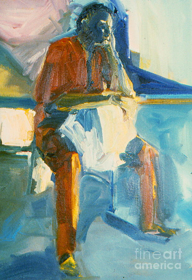 Ernie Painting by Daun Soden-Greene