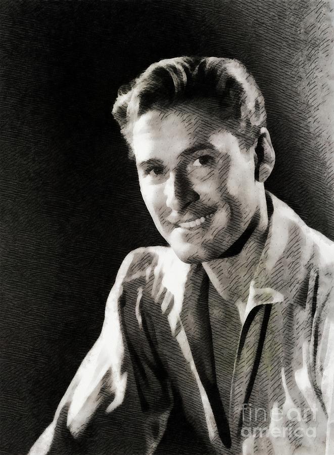 Hollywood Painting - Errol Flynn, Vintage Actor #1 by Esoterica Art Agency