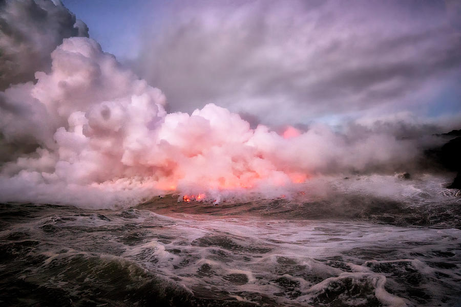 Eruption #1 Photograph by Nicki Frates
