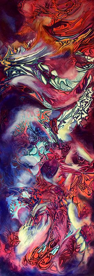 Abstract Painting - Eveil by Bielen Andre Abstract Painting - Eveil by Bielen Andre