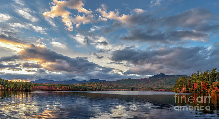 Fall Photograph - Evening at the Lake #1 by Scott Thorp