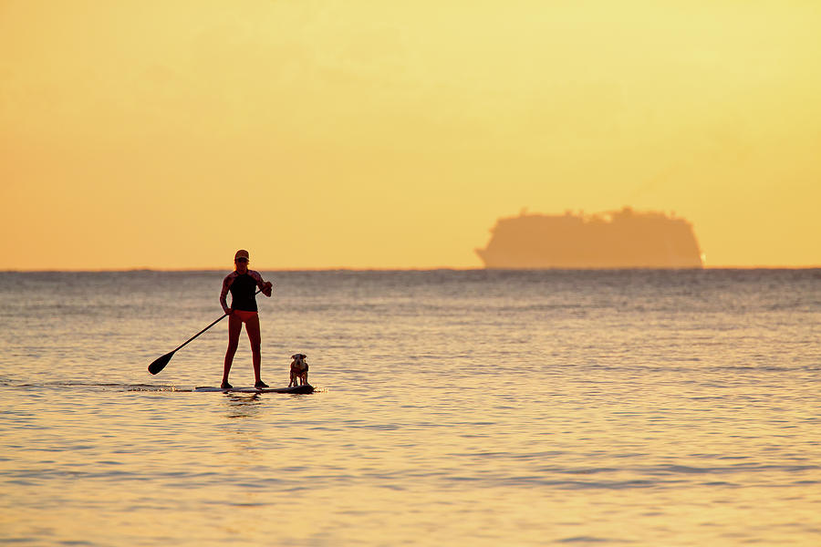 Evening Paddle Photograph by David Buhler