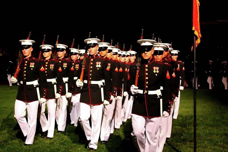 Evening Parade Photograph by William E Rogers - Fine Art America