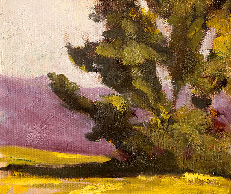 Evergreen #2 Painting by Nancy Merkle