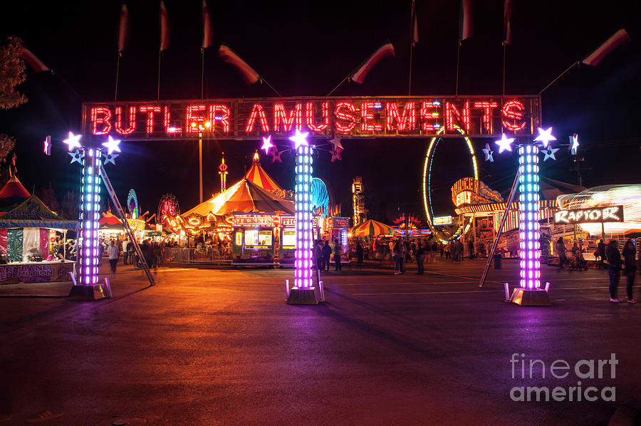 Evergreen State Fair #1 Photograph by Jim Corwin