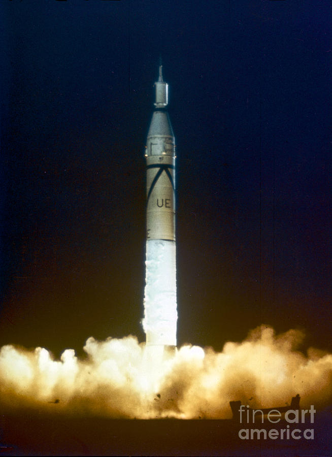 Explorer-1 Launch #1 Photograph by Nasa