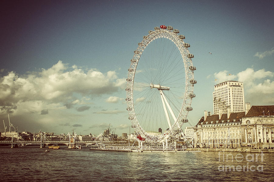 London Photograph - Eye in London by Patricia Hofmeester