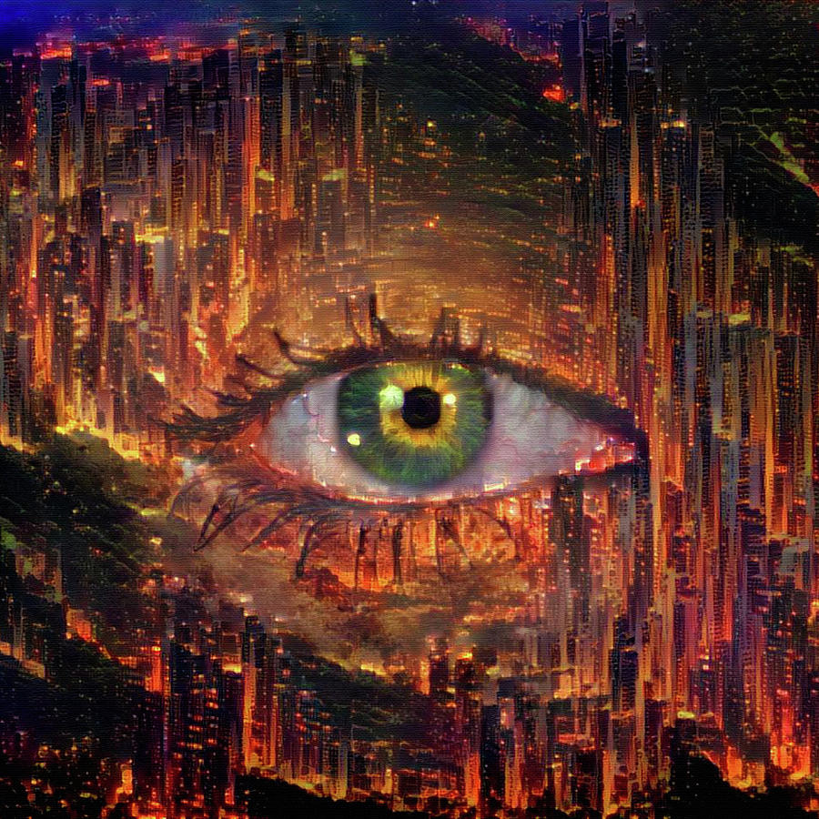 Eye of God #1 Digital Art by Bruce Rolff